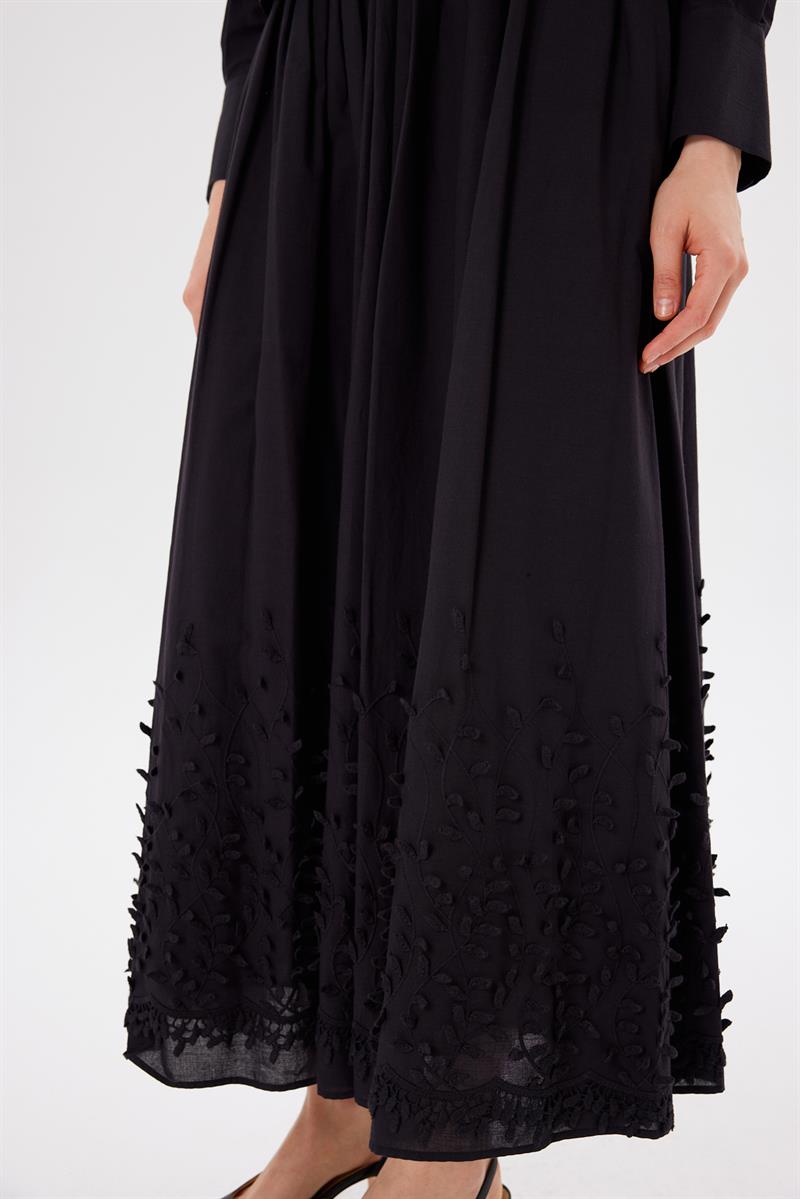 MELİSSA BRODE ETEKLİ TAKIM SİYAH