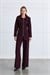 MİORİ ANDRE PANTOLONLU TAKIM BORDO