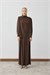 MIORI BOIS PANTS CREPE SET BROWN