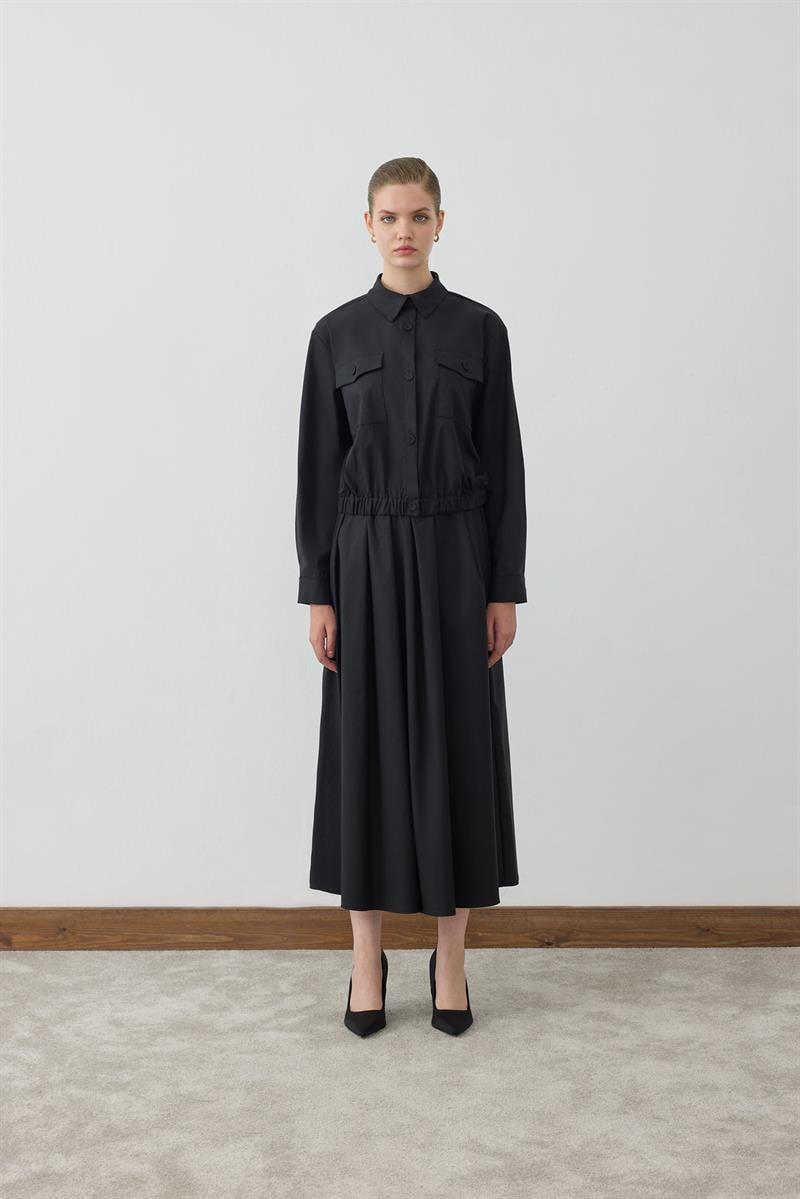 MIORI BREVA SKIRT SET BLACK