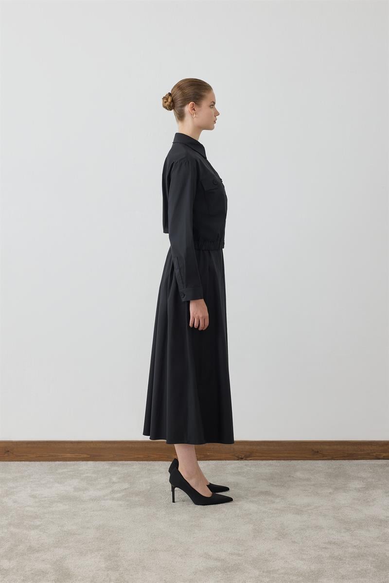 MIORI BREVA SKIRT SET BLACK