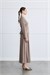 MIORI BRIEN CASHMERE TEXTURE SKIRT SET MINK