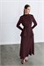 MIORI COLMAR SOFT TOUCH CREPE SKIRT SET BURGUNDY