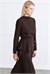 MİORİ COLMAR SOFT TOUCH KREP ETEKLİ TAKIM KAHVE