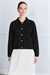 MIORI GRESA VISCOSE KNITWEAR CARDIGAN BLACK