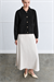 MIORI GRESA VISCOSE KNITWEAR CARDIGAN BLACK