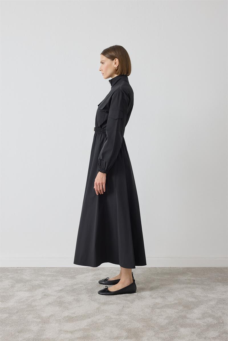 MIORI LONA DRESS BLACK