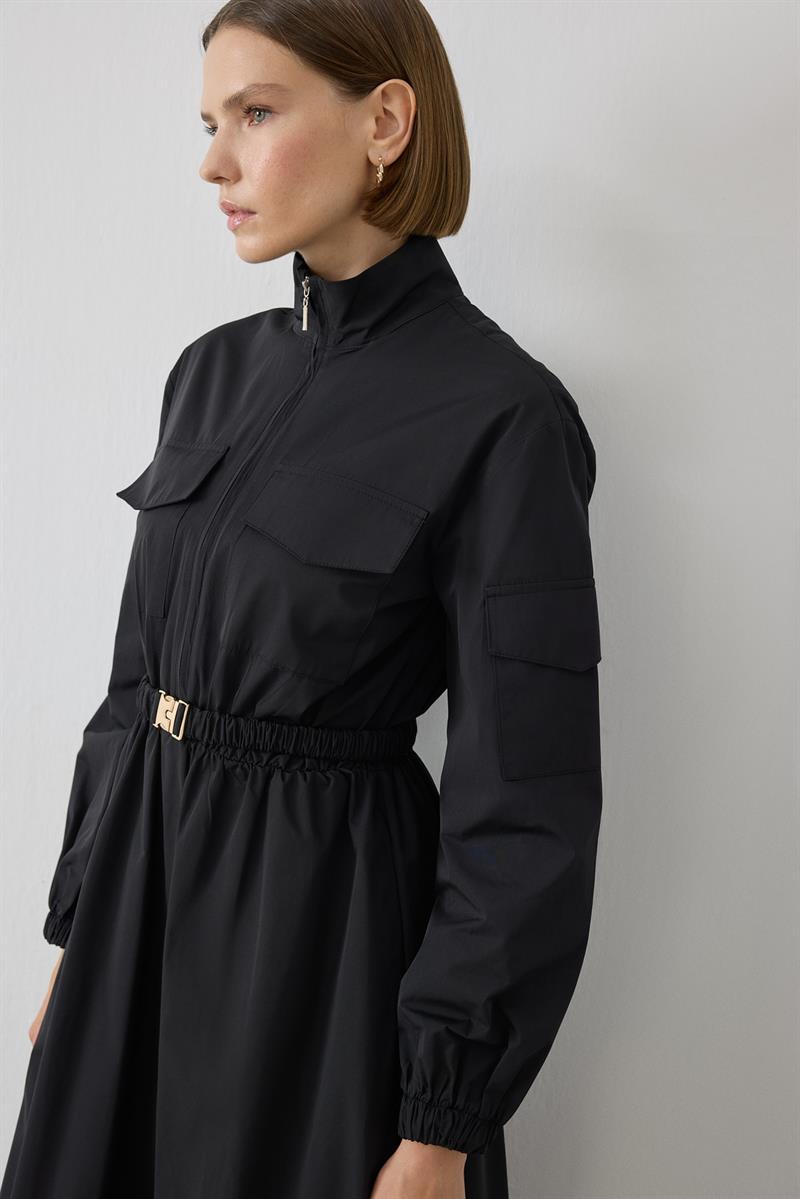 MIORI LONA DRESS BLACK