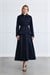 MIORI LORINA COTTON GABARDINE SKIRT SET NAVY BLUE