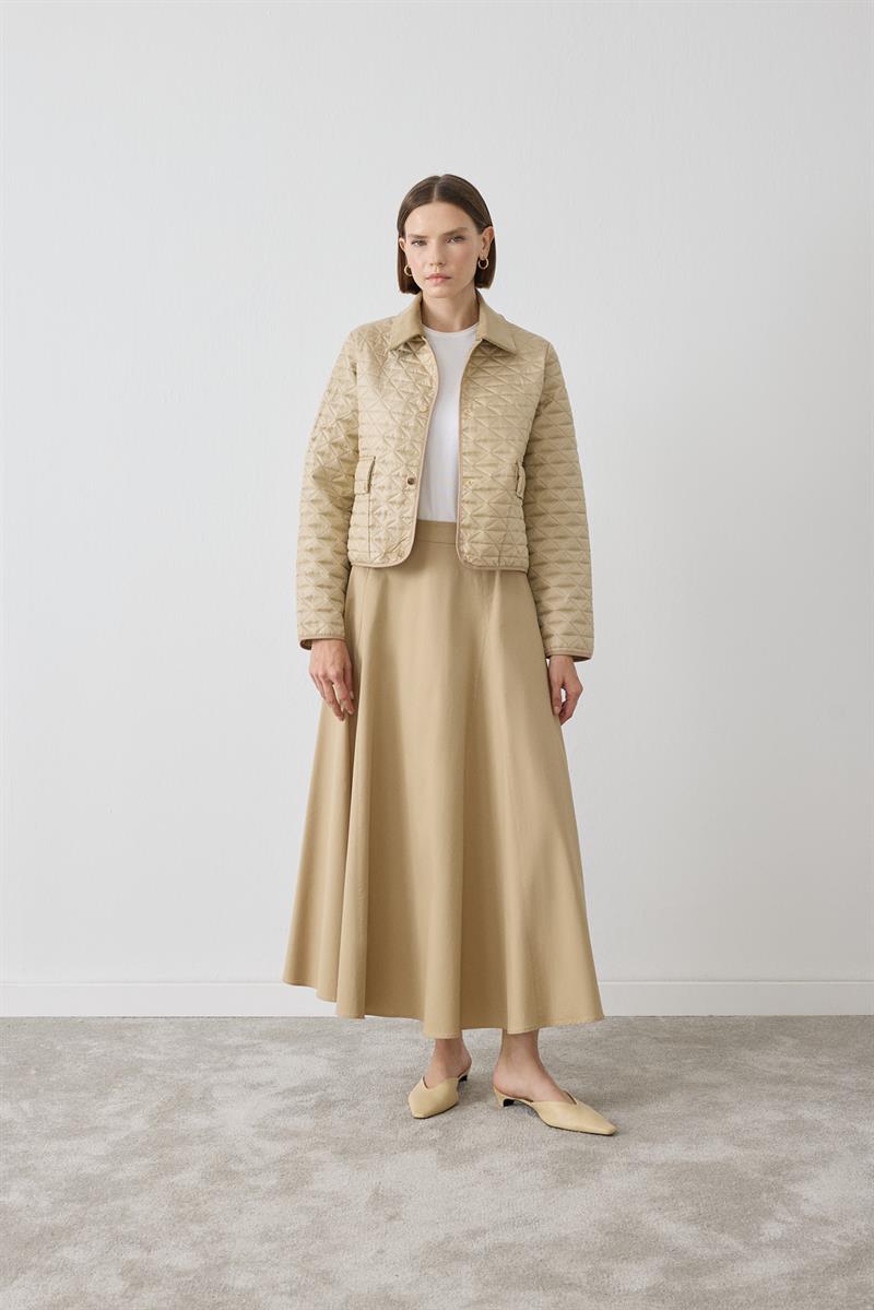 MİORİ LUMA KAPİTONE CEKETLİ SCUBA TAKIM VİZON