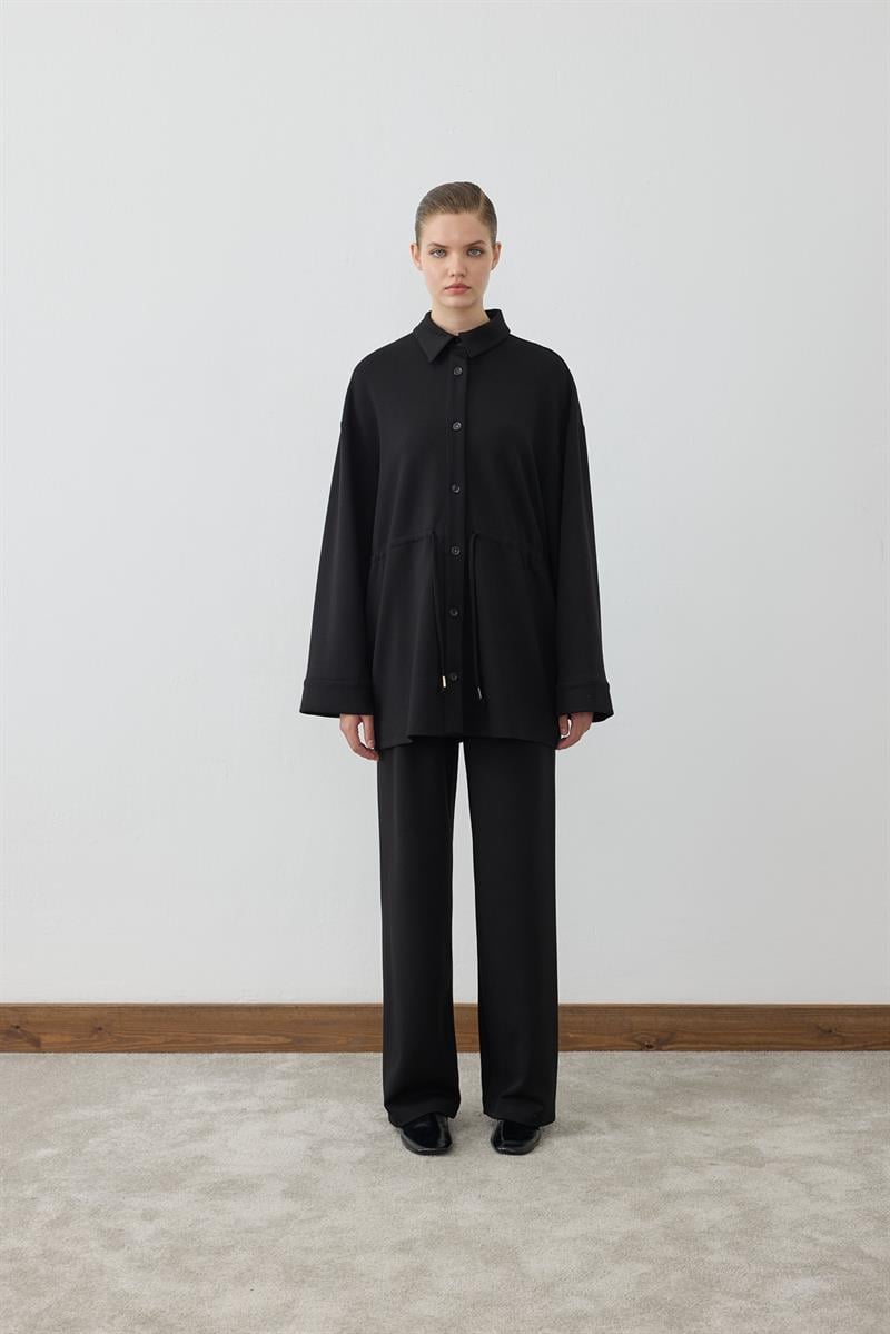 MIORI NESSA PANTS SET BLACK