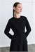 MIORI NOVELLA SKIRT CREPE SET BLACK
