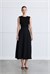 MIORI NOVELLA SKIRT CREPE SET BLACK