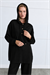 MIORI OLISE KAPISONLU MODAL SET BLACK