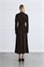 MIORI RIVELA SOFT - TOUCH CREPE SKIRT SET BROWN