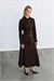 MIORI RIVELA SOFT - TOUCH CREPE SKIRT SET BROWN