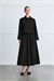 MIORI RUEN COTTON GABARDINE SKIRT SET BLACK