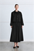 MIORI RUEN COTTON GABARDINE SKIRT SET BLACK