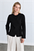 MIORI VELAR VISCOSE KNITWEAR CARDIGAN BLACK
