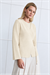 MIORI VELAR VISCOSE KNITWEAR CARDIGAN VANILLA