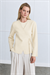 MIORI VELAR VISCOSE KNITWEAR CARDIGAN VANILLA