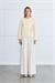 MIORI VELAR VISCOSE KNITWEAR CARDIGAN VANILLA