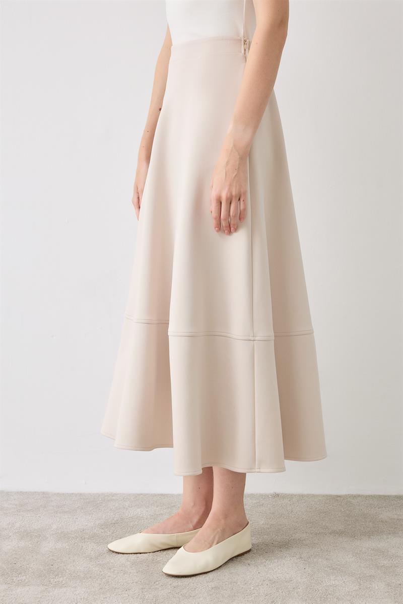 MİRA SCUBA ALTI PARÇALI KLOŞ ETEK TAŞ