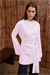 MONA VİSKON TRİKO HIRKA PEMBE