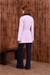 MONA VİSKON TRİKO HIRKA PEMBE