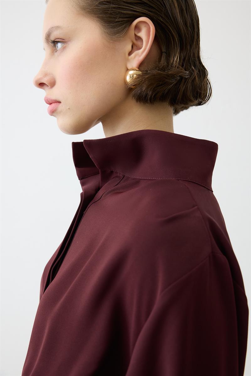 MONİCA KREP TULUM BORDO