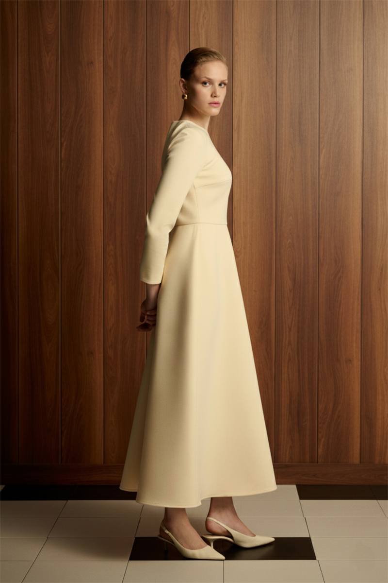 MORE ELBİSE VANİLYA