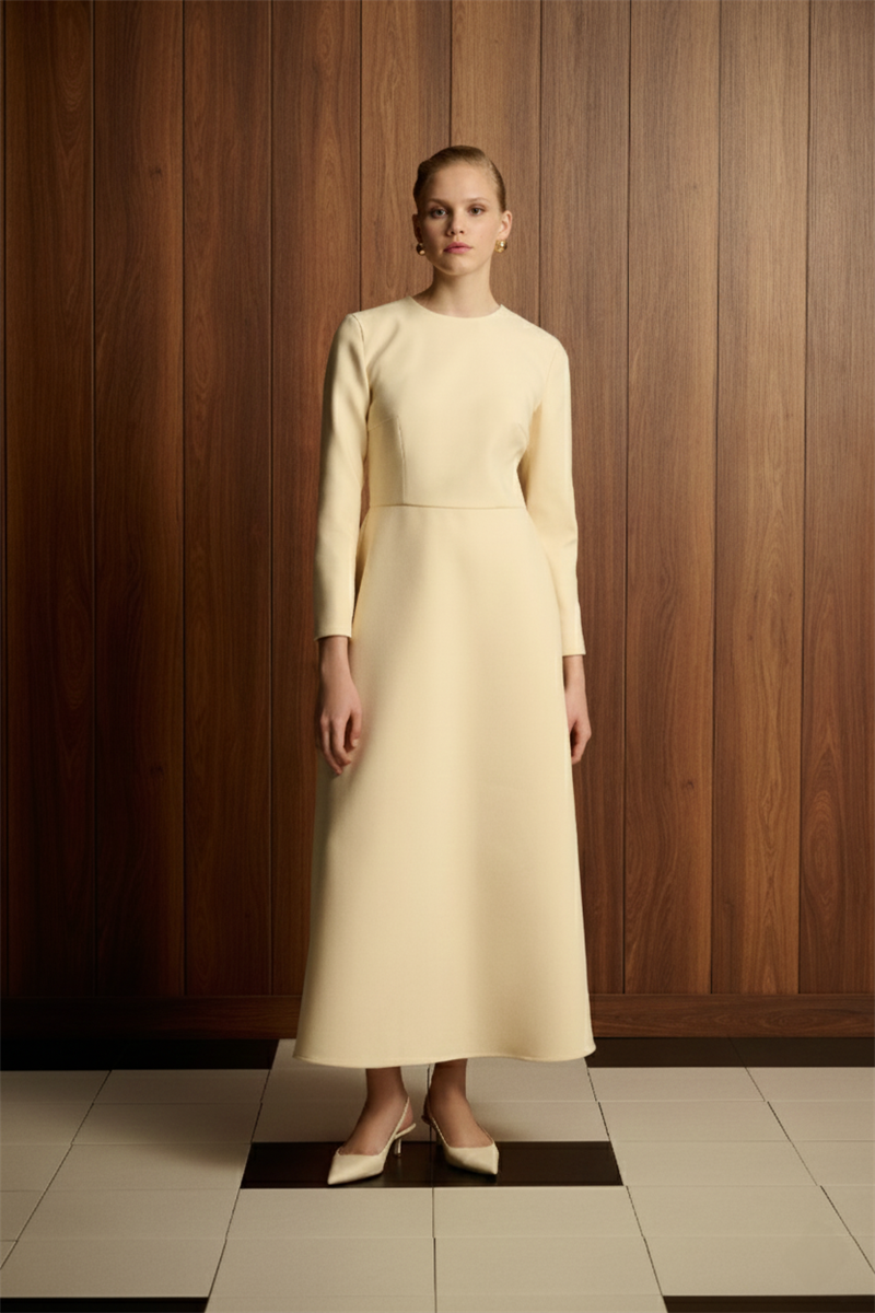 MORE ELBİSE VANİLYA