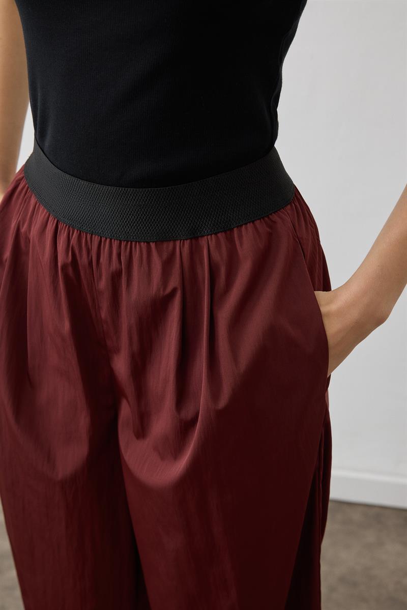 MOVE SPOR YAĞMURLUK PANTOLON BORDO