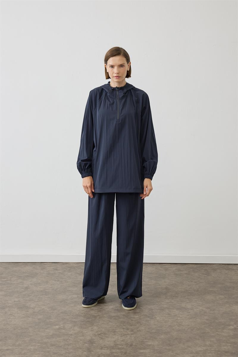 MOVE SPOR YAĞMURLUK SWEATSHİRT LACİVERT