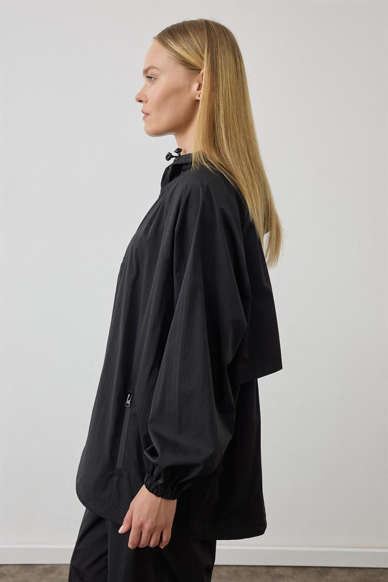 MOVE SPOR YAĞMURLUK SWEATSHİRT SİYAH