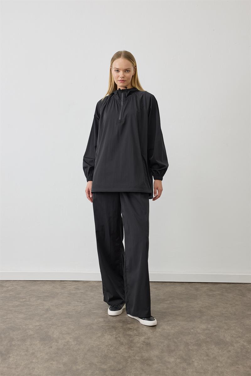 MOVE SPOR YAĞMURLUK SWEATSHİRT SİYAH