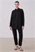 NATURAL %100 LINEN SHIRT BLACK