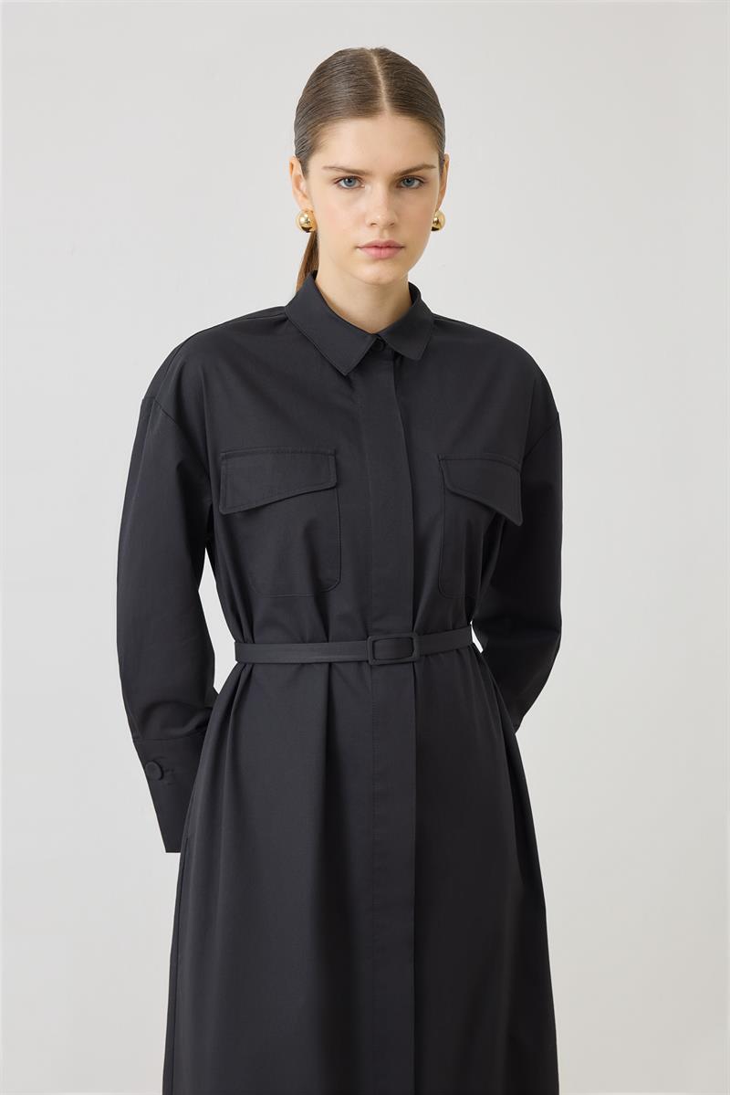 NEFIL DRESS BLACK