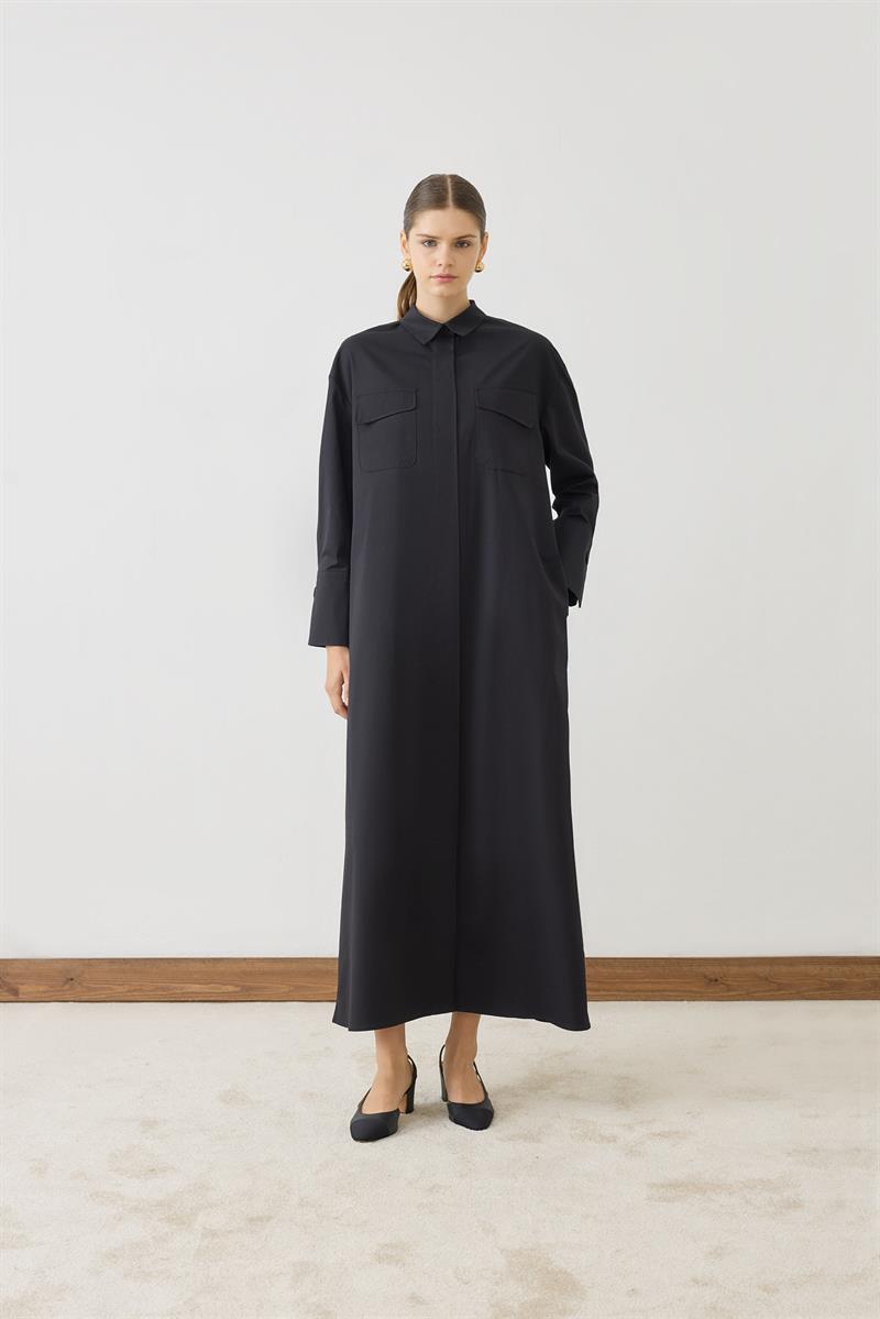 NEFIL DRESS BLACK