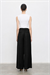 NEVA LYOCELL KETEN PANTOLON SİYAH