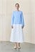 NEVARA VİSKON TRİKO HIRKA BEBE MAVİ