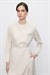 NİLA %100 KETEN PANTOLONLU TAKIM NATURAL