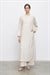 NİLA %100 KETEN PANTOLONLU TAKIM NATURAL