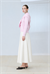 NORA SHAWL DETAILED VISCOSE KNITWEAR SWEATER PINK