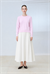 NORA SHAWL DETAILED VISCOSE KNITWEAR SWEATER PINK