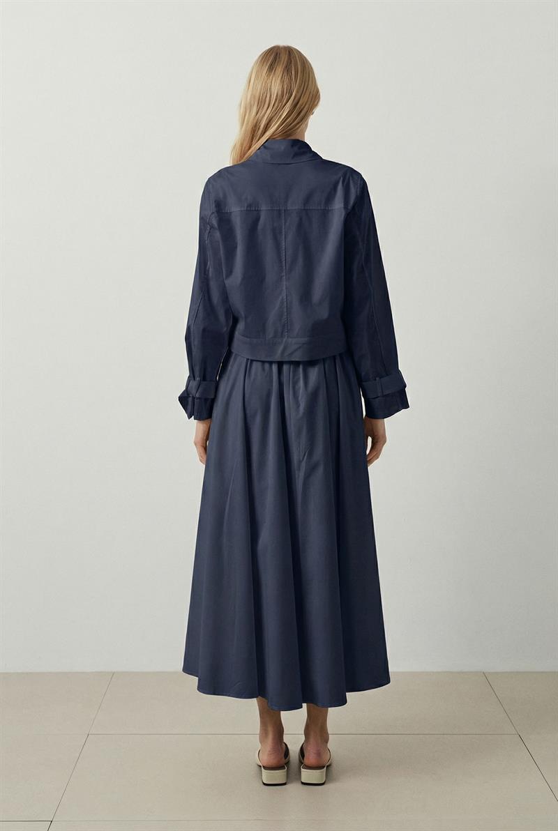 PARİS KOTON CEKET LACİVERT