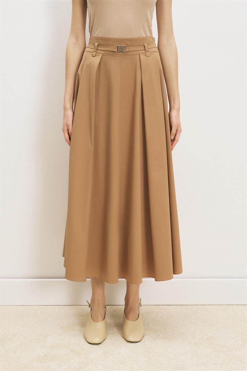 PARİS KOTON ETEK CAMEL