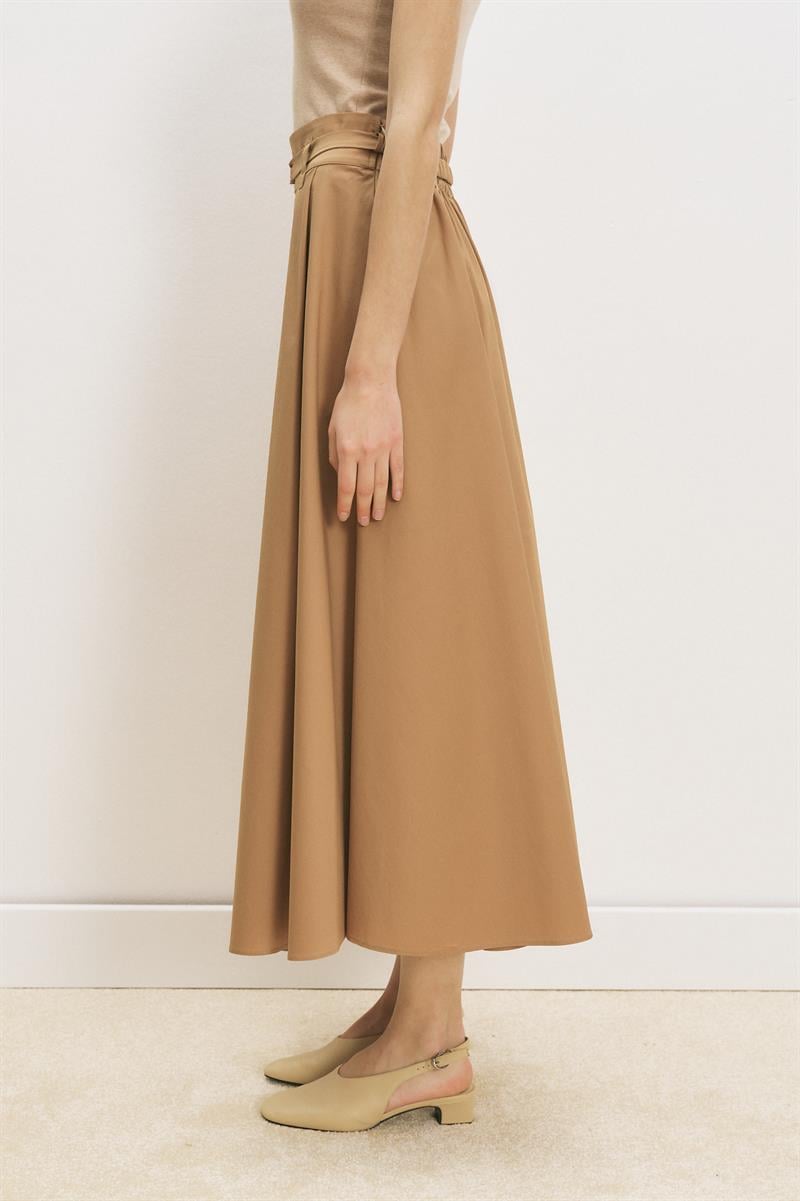 PARİS KOTON ETEK CAMEL