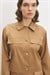 PARİS KOTON ETEK CEKET TAKIM CAMEL