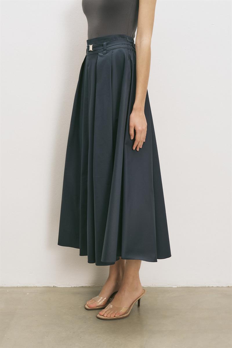 PARİS KOTON ETEK LACİVERT